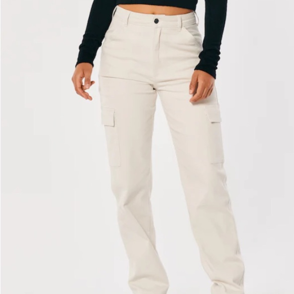 ULTRA HIGH-RISE CARGO DAD PANTS